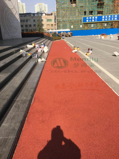 航天五一〇所 贡嘎彩色路面