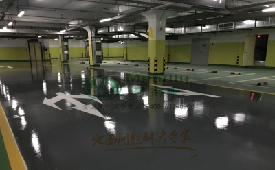 ‌旧地面翻新方案：贡嘎环氧地坪涂层覆盖混凝土裂缝修复技术